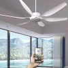 Fanelite - Ventilateur de plafond 168 cm blanc RANGIROA - Moteur DC 55W - LED 22W 3 couleurs - Silence + PURIFICATEUR D'AIR INCLUS