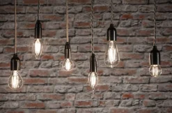 Filament 230 V Bougie LED E14 5x470lm 5x4,8W 2700K Clair