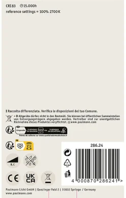 Filament 230 V Globe LED G95 E27 470lm 5,6W 2700K gradable Opale
