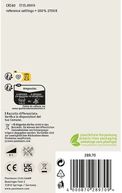 Filament 230 V Globe LED G95 E27 1055lm 9W 2700K gradable Clair