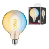 Filament 230 V Smart Home Zigbee 3.0 Globe LED G125 E27 600lm 7,5W Tunable White gradable Doré