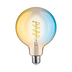 Filament 230 V Smart Home Zigbee 3.0 Globe LED G125 E27 600lm 7,5W Tunable White gradable Doré