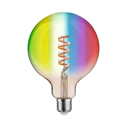 Filament 230 V Smart Home Zigbee 3.0 Globe LED G125 E27 470lm 6,3W RGBW+ gradable Doré