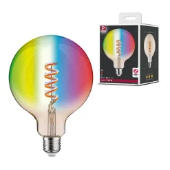 Filament 230 V Smart Home Zigbee 3.0 Globe LED G125 E27 470lm 6,3W RGBW+ gradable Doré