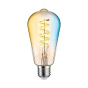 Filament 230 V Smart Home Zigbee 3.0 Ampoules LED ST64 E27 600lm 7,5W Tunable White gradable Doré