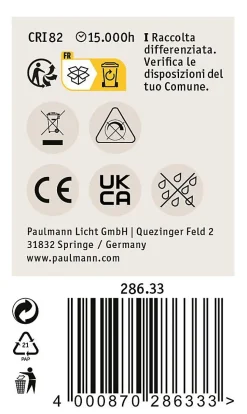 Filament 230 V Sphérique LED E27 5x470lm 5x5W 2700K Clair