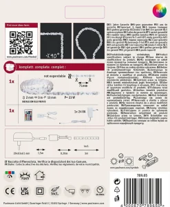 FlexLED Strip 3D LED 3m 19W 42 LEDs/m RGB 24VA