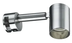 Galeria Éclairage de miroir Simplo GU10 2700K 345lm 230V 5,3W Acier brossé