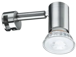 Galeria Éclairage de miroir Simplo GU10 2700K 345lm 230V 5,3W Acier brossé