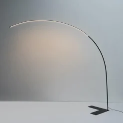 Grand lampadaire LED Dimmable design courbé - Avellino