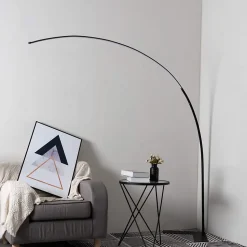 Grand lampadaire LED Dimmable design courbé - Avellino