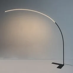 Grand lampadaire LED Dimmable design courbé - Avellino