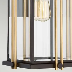 Grande lanterne murale Goldenrod 1 lumière