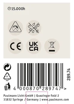 Grow Green Edition Filament 230 V Réflecteur LED GU10 95lm 3,5W 1100K Argent Pousse-plante