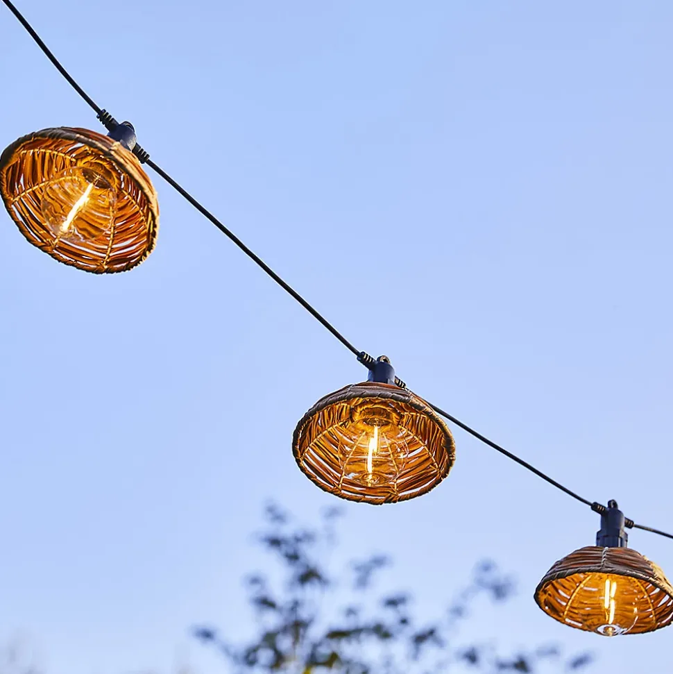 Guirlande abat-jour COTTAGE 10 globes 5.70M