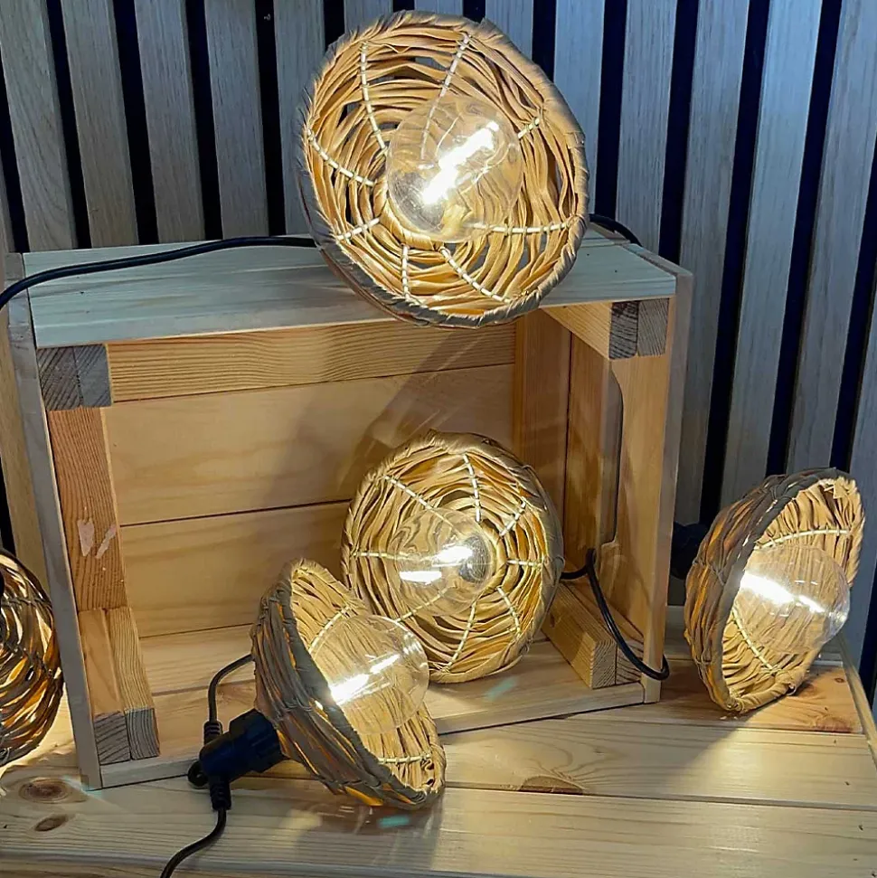 Guirlande abat-jour COTTAGE 10 globes 5.70M