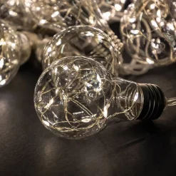 Guirlande Ampoule micro-led 10 ampoules 5 m avec prise