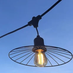 Guirlande CHIC CAGE 10 ampoules E27 6M