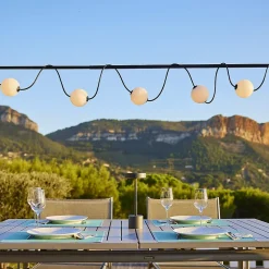 Guirlande connectable BOLLY LIGHT 12 boules 11M