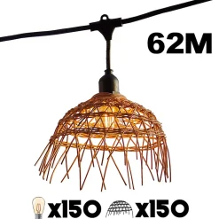 Guirlande connectable HAWAII 150 ampoules E27 62M