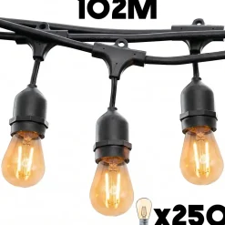 Guirlande connectable MAFY 250 ampoules E27 102M