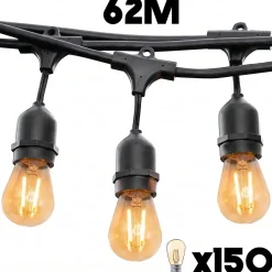 Guirlande connectable MAFY 150 ampoules E27 62M