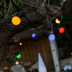 Guirlande connectable PARTY GUINGUETTE 20 globes 8.4M