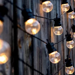 Guirlande connectable PARTY CLEAR 40 globes 14,7M