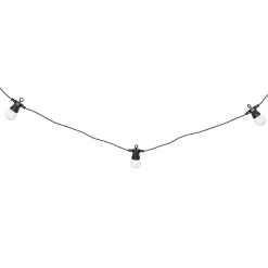 Guirlande d'extérieur solaire Soa noir & blanc H800cm - Atmosphera