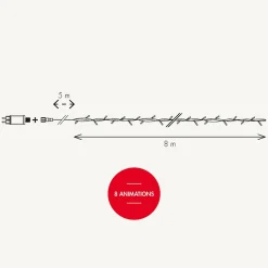 Guirlande Dolce animée - Chromex