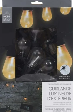 Guirlande extérieure 10 ampoules LED 4,50 m