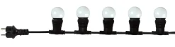 Guirlande extérieure 10 ampoules B22 blanc chaud 500 lumens Pro 10m TIBELEC