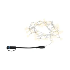 Guirlande extérieure Plug & Shine 5m IP44 3000K 48x4lm 24V
