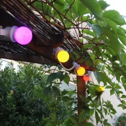 Guirlande Guinguette E27 - prolongeable - sans ampoule - Chromex