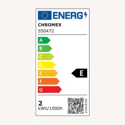 Guirlande guinguette Java E27 - prolongeable - Chromex