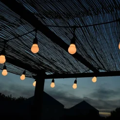 Guirlande guinguette Java E27 - prolongeable - Chromex