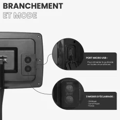 Guirlande Guinguette Solaire 10M Blanc chaud