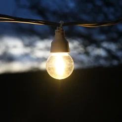 Guirlande guinguette Tradition filament - prolongeable - Chromex