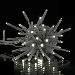 Guirlande électrique exterieur 120 Led blanc 12m