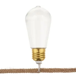 Guirlande LED 10 ampoules - métal L165 cm - Atmosphera