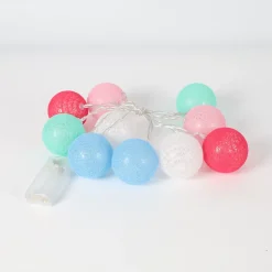 Guirlande LED 10 boules multicouleurs 6W Seynave