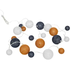 Guirlande LED en coton L340cm - Atmosphera