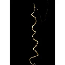 Guirlande luminaire argent avec 200 led blanches L2m