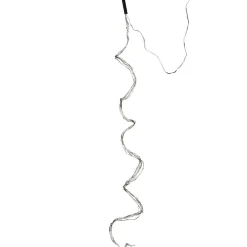 Guirlande luminaire argent avec 200 led blanches L2m