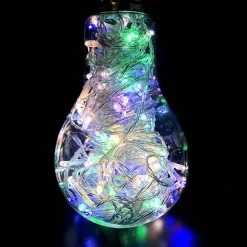 Guirlande lumineuse à LED multicolores 10 mètres Translucide