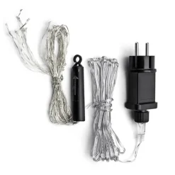 Guirlande lumineuse cascade 1m Gris