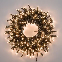 Guirlande lumineuse éclairage fixe blanc chaud - Lotti