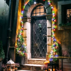 Guirlande lumineuse de Noël ECD Germany multicolore 36m 1800 LEDs minuterie IP44 intérieur extérieur