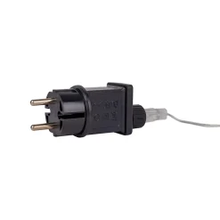 Guirlande lumineuse de Noël à 9 LED d'extérieur Étoiles 3D / XMAS Lights - rouge