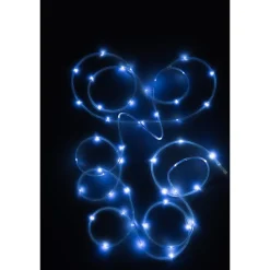 Guirlande lumineuse en plastique blanc 5m